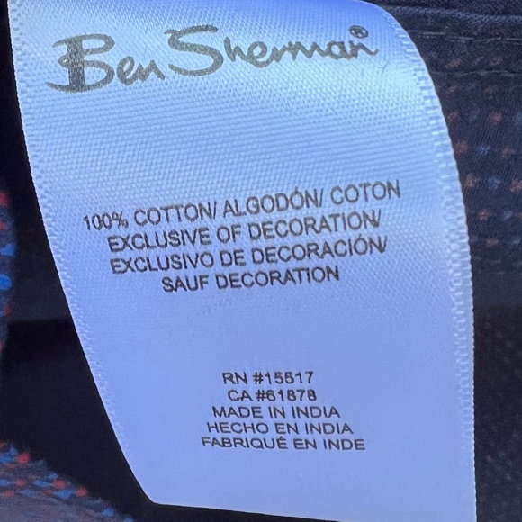 Ben Sherman Mod Pattern Button-Down. - Picture 6 of 6